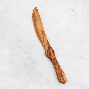 
                  
                    Olive Wood Spreader – Handmade Curved Serving Tool
                  
                