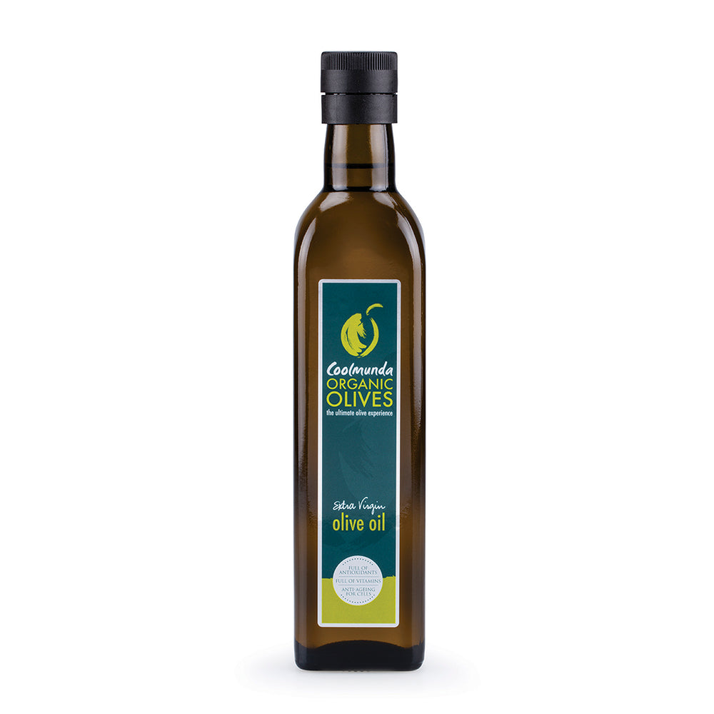Coolmunda Organic Olives 250ml Extra Virgin Manzanillo Olive Oil
