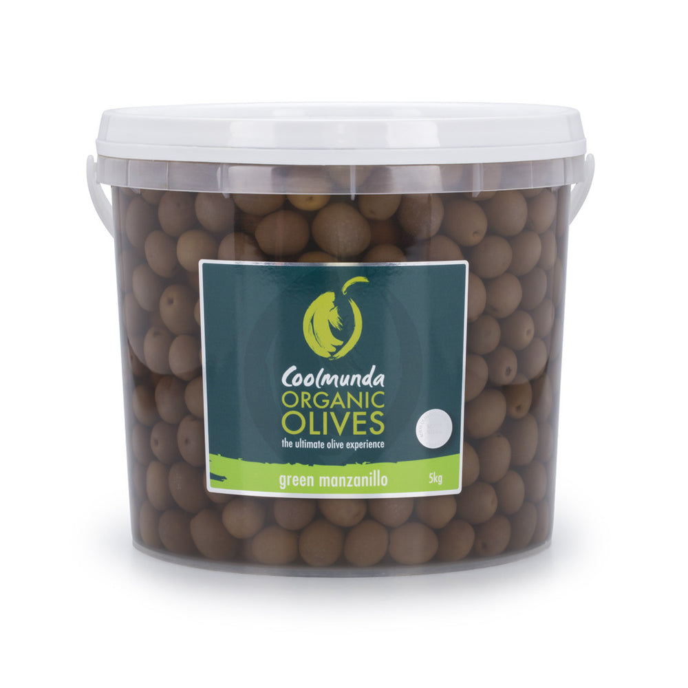 Coolmunda Organic Olives 5kg 'Green Manzanillo'